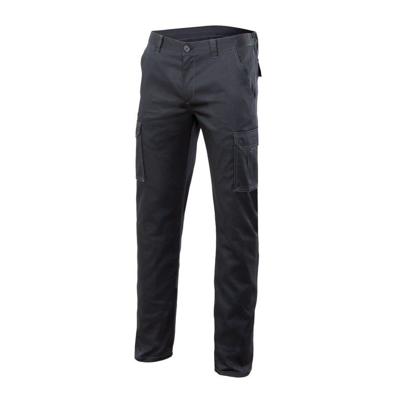 Pantalón Multibolsillos Elástico