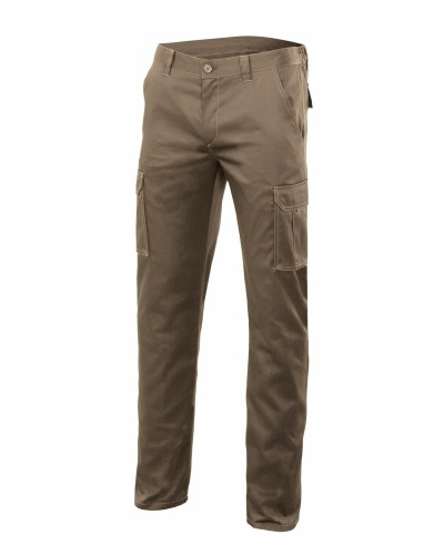Pantalón Multibolsillos Elástico